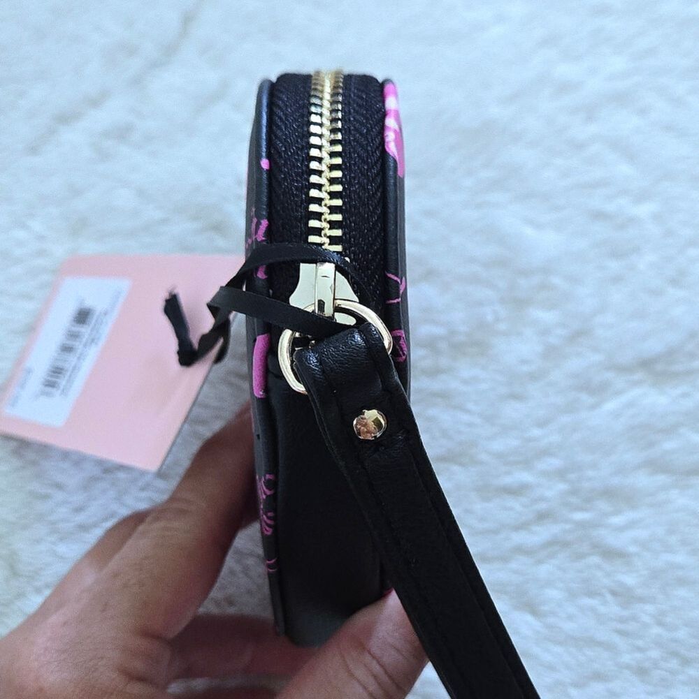 Juicy🍊 Couture "Cherry🍒 On Top"  Heart♥️ Zip Around Coin🪙 Purse - NWT - Picture 5 of 15